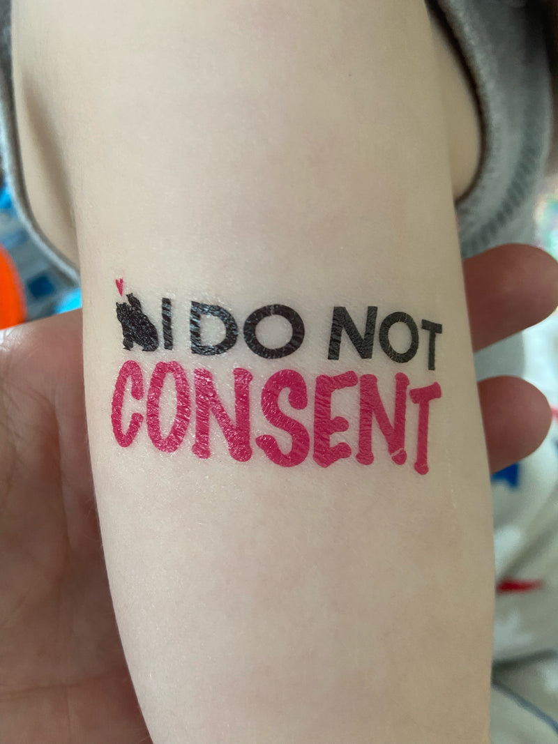 I Do Not Consent Tattoo